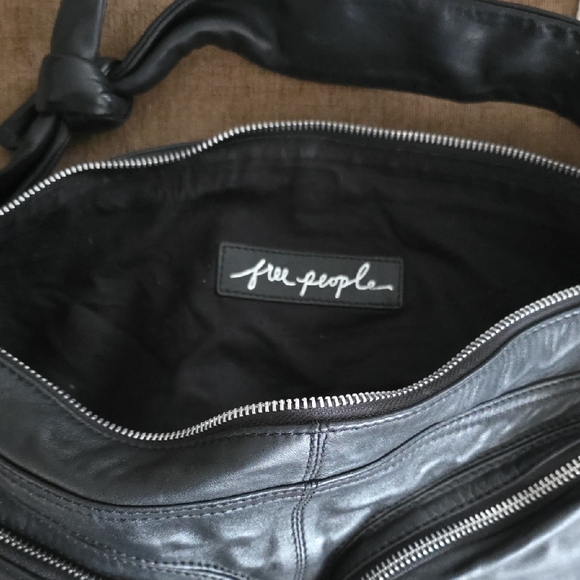 Free People Black Crossbody Bag - Picture 3 of 6